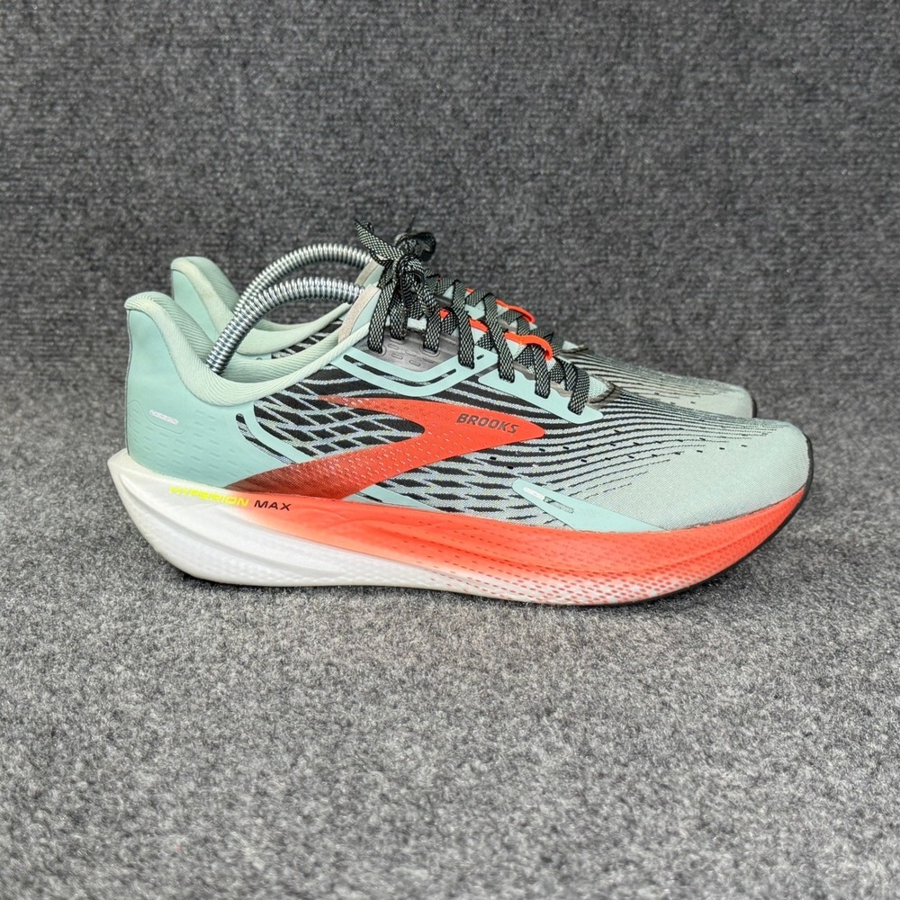 Brooks Hyperion Max Running Shoes Men's 9.5 Blue Surf Cherry Nightlife Athletic
